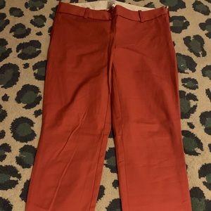 Nwt J crew scallop hem ankle pants